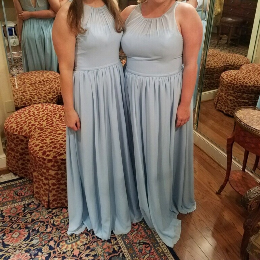 Floor length gown